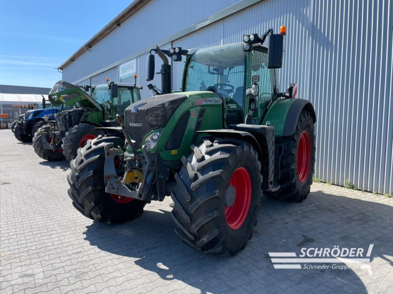 Traktor tipa Fendt 724 VARIO S4 PROFI PLUS, Gebrauchtmaschine u Wildeshausen (Slika 12)