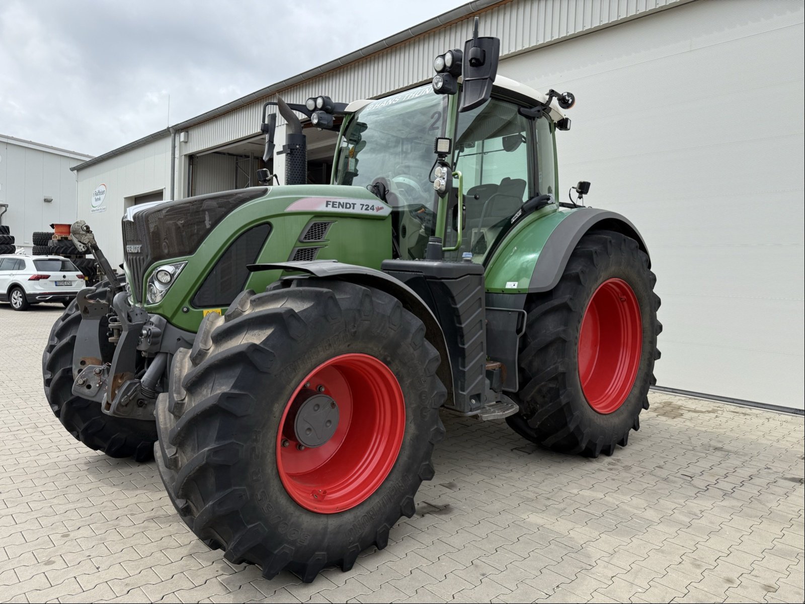 Traktor del tipo Fendt 724 Vario S4 Profi, Gebrauchtmaschine In Bad Oldesloe (Immagine 9)