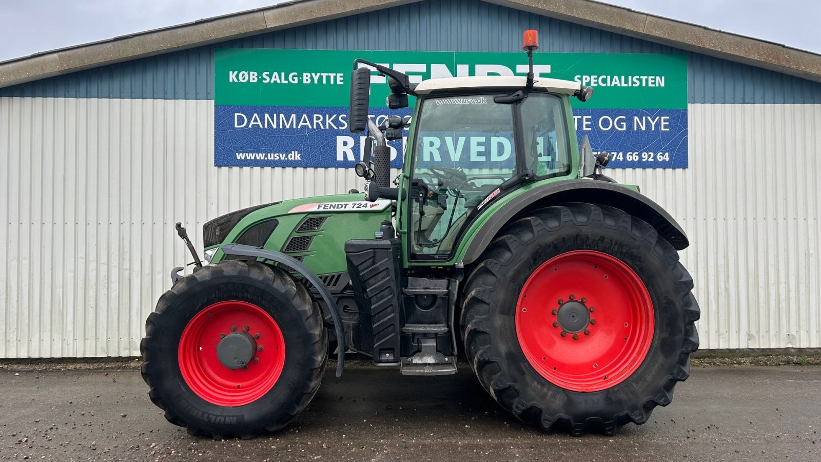 Traktor του τύπου Fendt 724 Vario SCR Profi Plus Få timer, Gebrauchtmaschine σε Rødekro (Φωτογραφία 1)