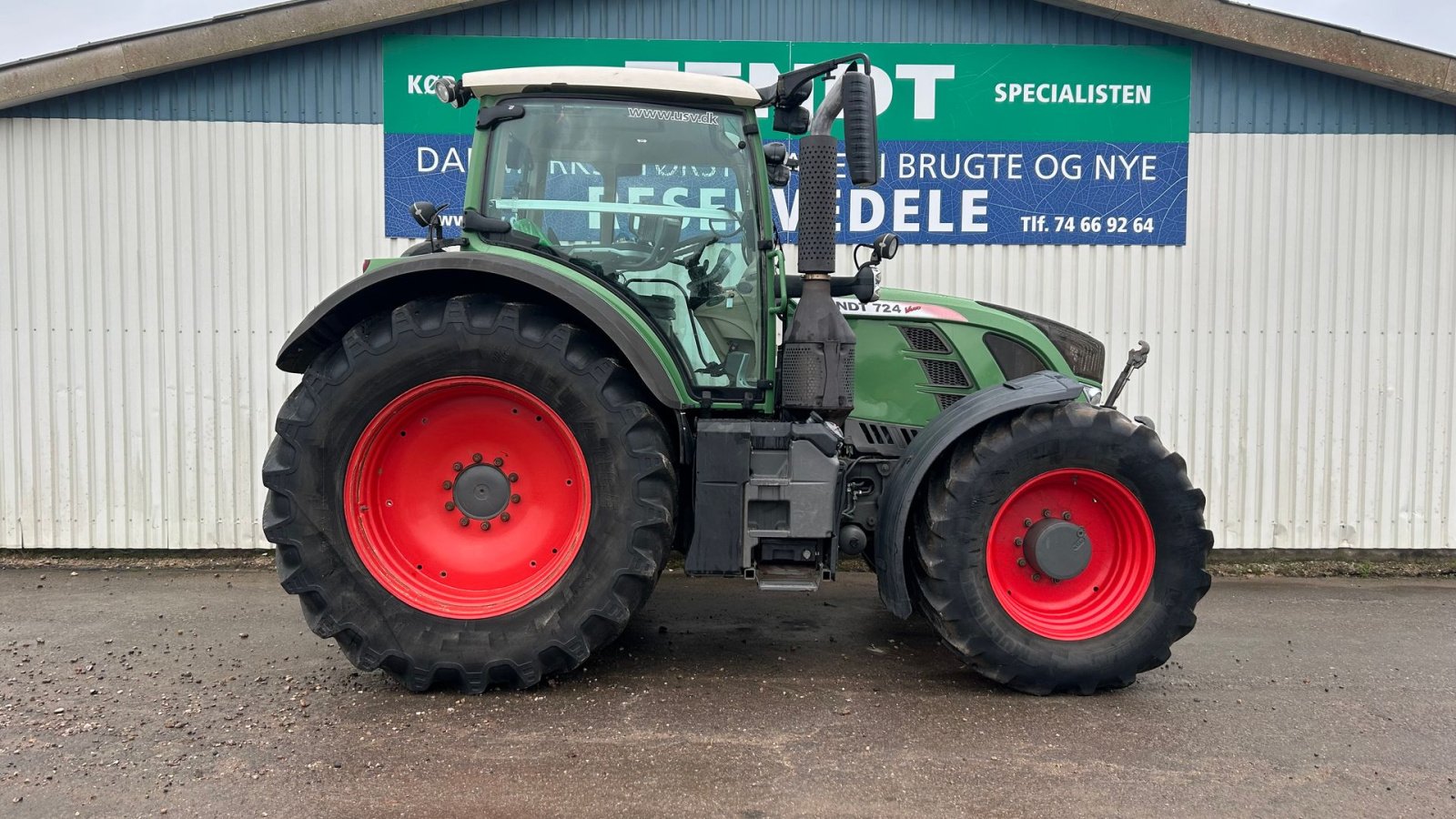 Traktor του τύπου Fendt 724 Vario SCR Profi Plus Få timer, Gebrauchtmaschine σε Rødekro (Φωτογραφία 4)