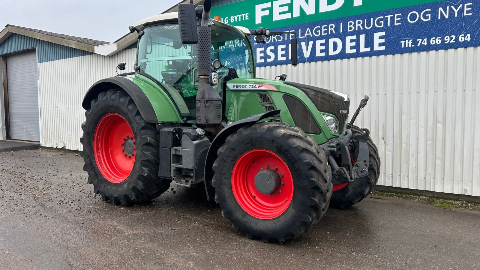 Traktor του τύπου Fendt 724 Vario SCR Profi Plus Få timer, Gebrauchtmaschine σε Rødekro (Φωτογραφία 5)