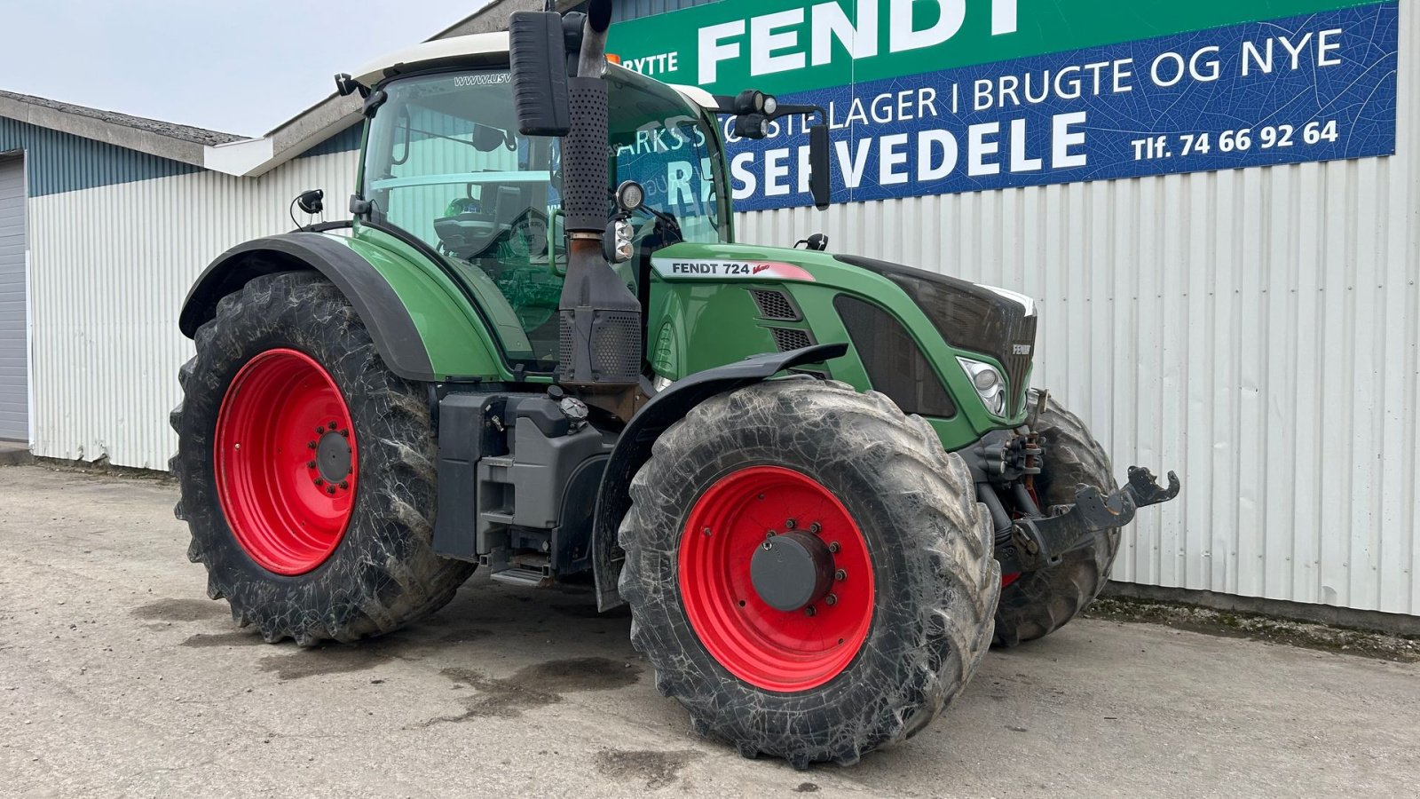 Traktor типа Fendt 724 Vario SCR Profi Plus Få timer, Gebrauchtmaschine в Rødekro (Фотография 5)