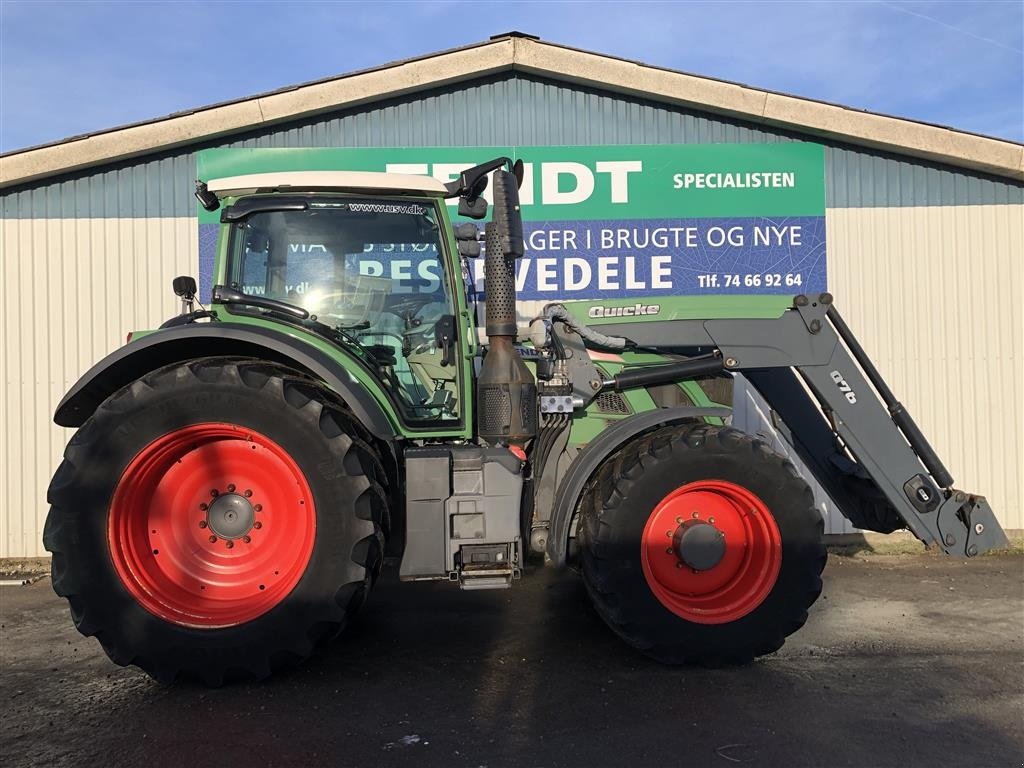 Traktor des Typs Fendt 724 Vario SCR Profi Plus Med Ålø Q76 Frontlæsser + Front PTO, Gebrauchtmaschine in Rødekro (Bild 4)