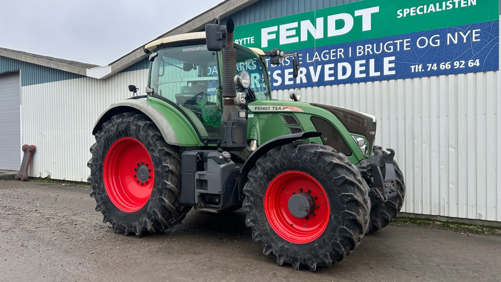 Traktor tip Fendt 724 Vario SCR Profi Plus, Gebrauchtmaschine in Rødekro (Poză 5)