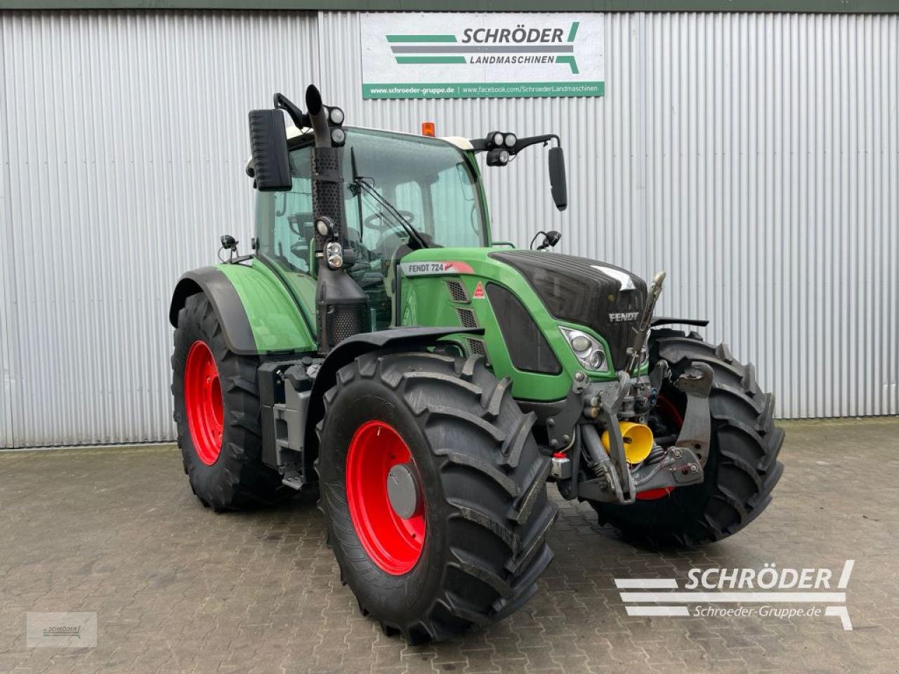 Traktor Türe ait Fendt 724 VARIO SCR PROFI, Gebrauchtmaschine içinde Wildeshausen (resim 1)