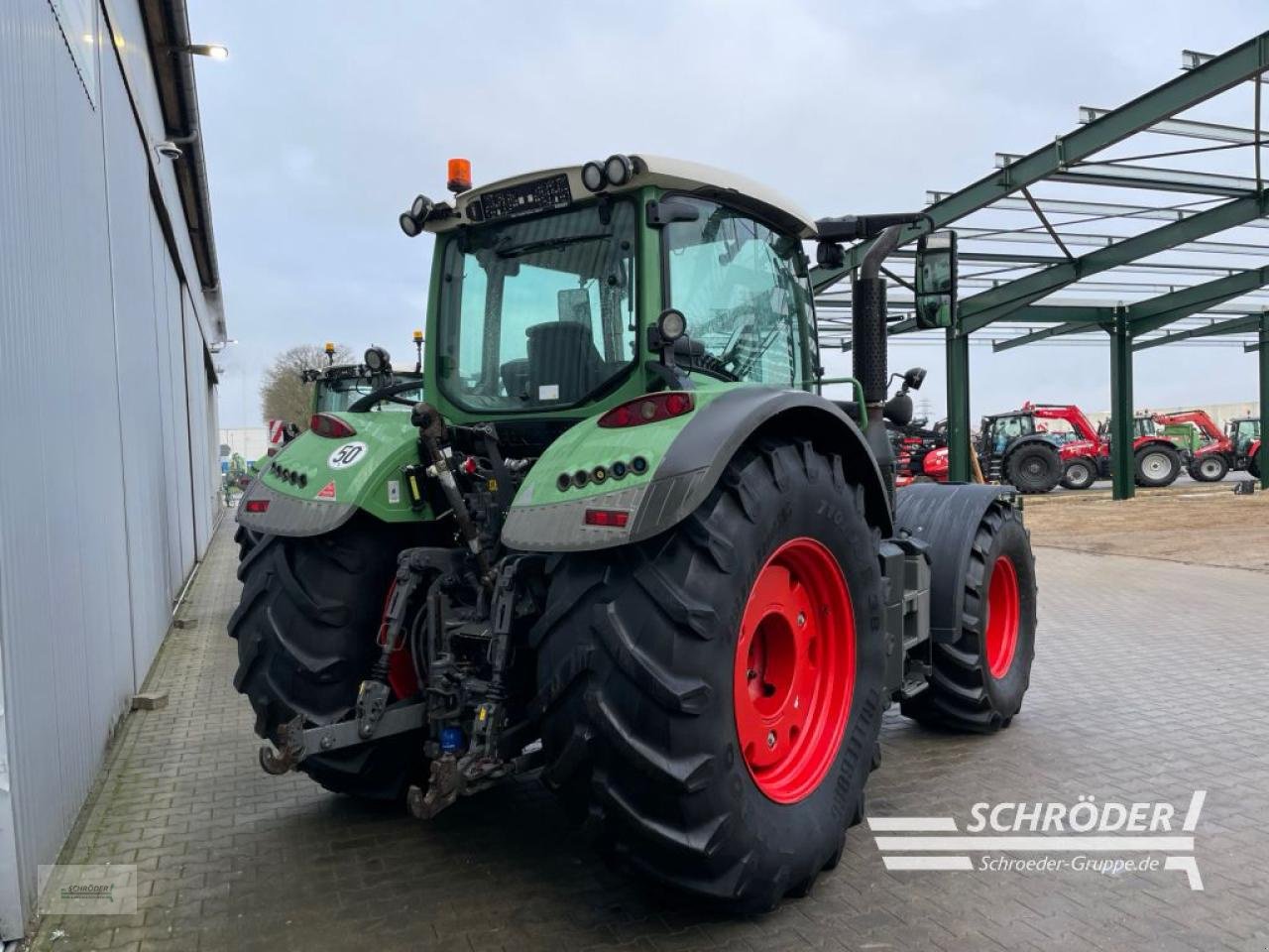 Traktor Türe ait Fendt 724 VARIO SCR PROFI, Gebrauchtmaschine içinde Wildeshausen (resim 4)
