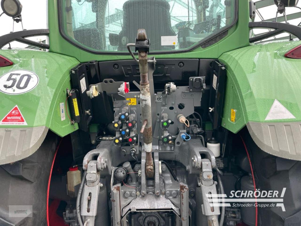 Traktor Türe ait Fendt 724 VARIO SCR PROFI, Gebrauchtmaschine içinde Wildeshausen (resim 18)