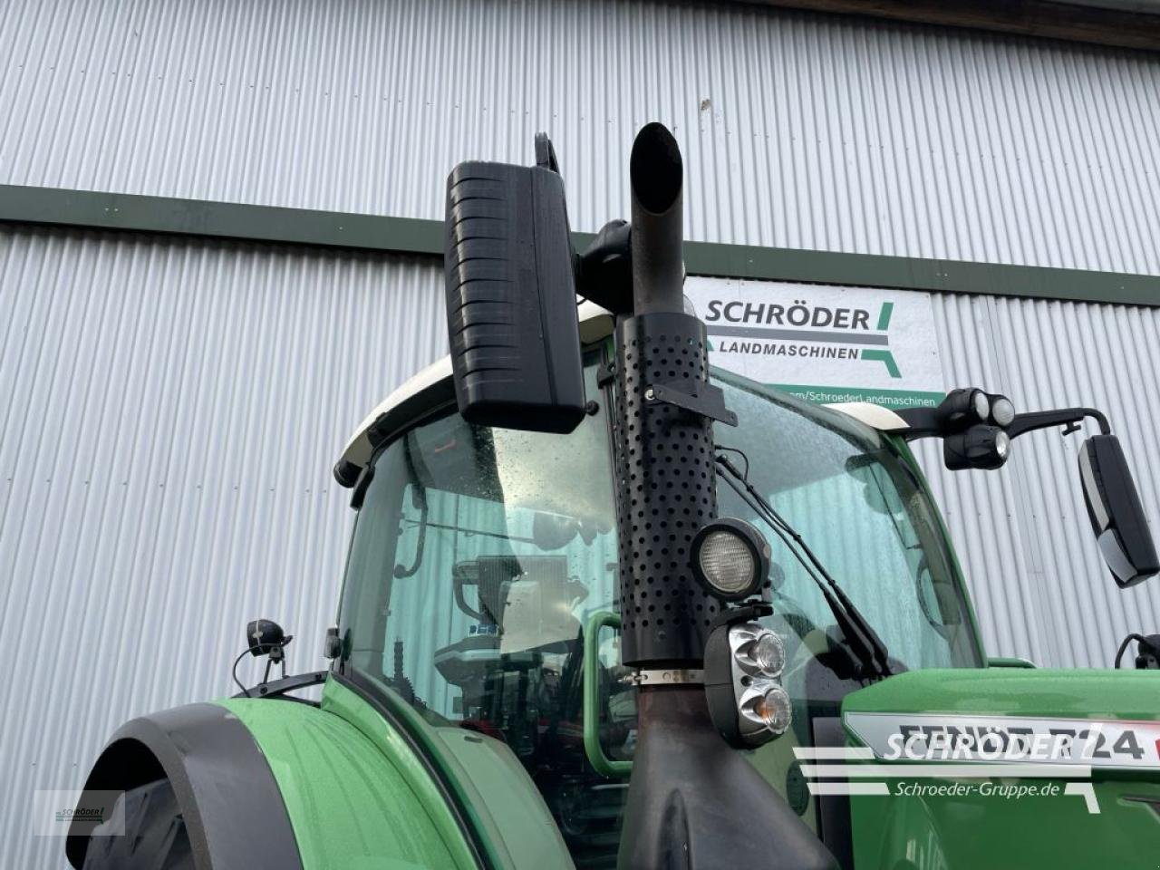 Traktor Türe ait Fendt 724 VARIO SCR PROFI, Gebrauchtmaschine içinde Wildeshausen (resim 20)
