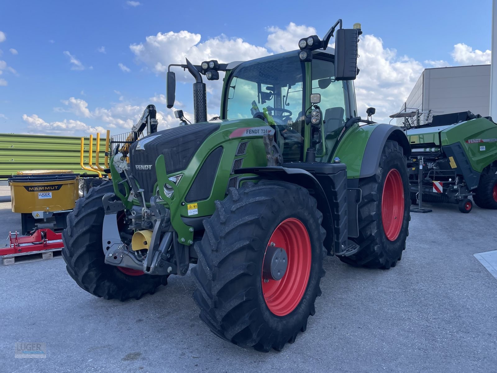 Traktor типа Fendt 724 Vario, Gebrauchtmaschine в Niederkappel (Фотография 8)