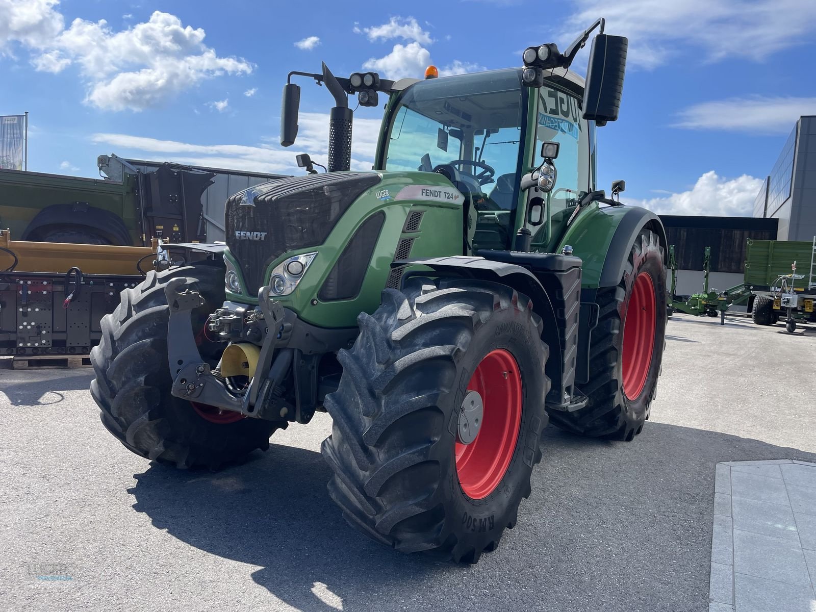 Traktor a típus Fendt 724 Vario, Gebrauchtmaschine ekkor: Niederkappel (Kép 6)