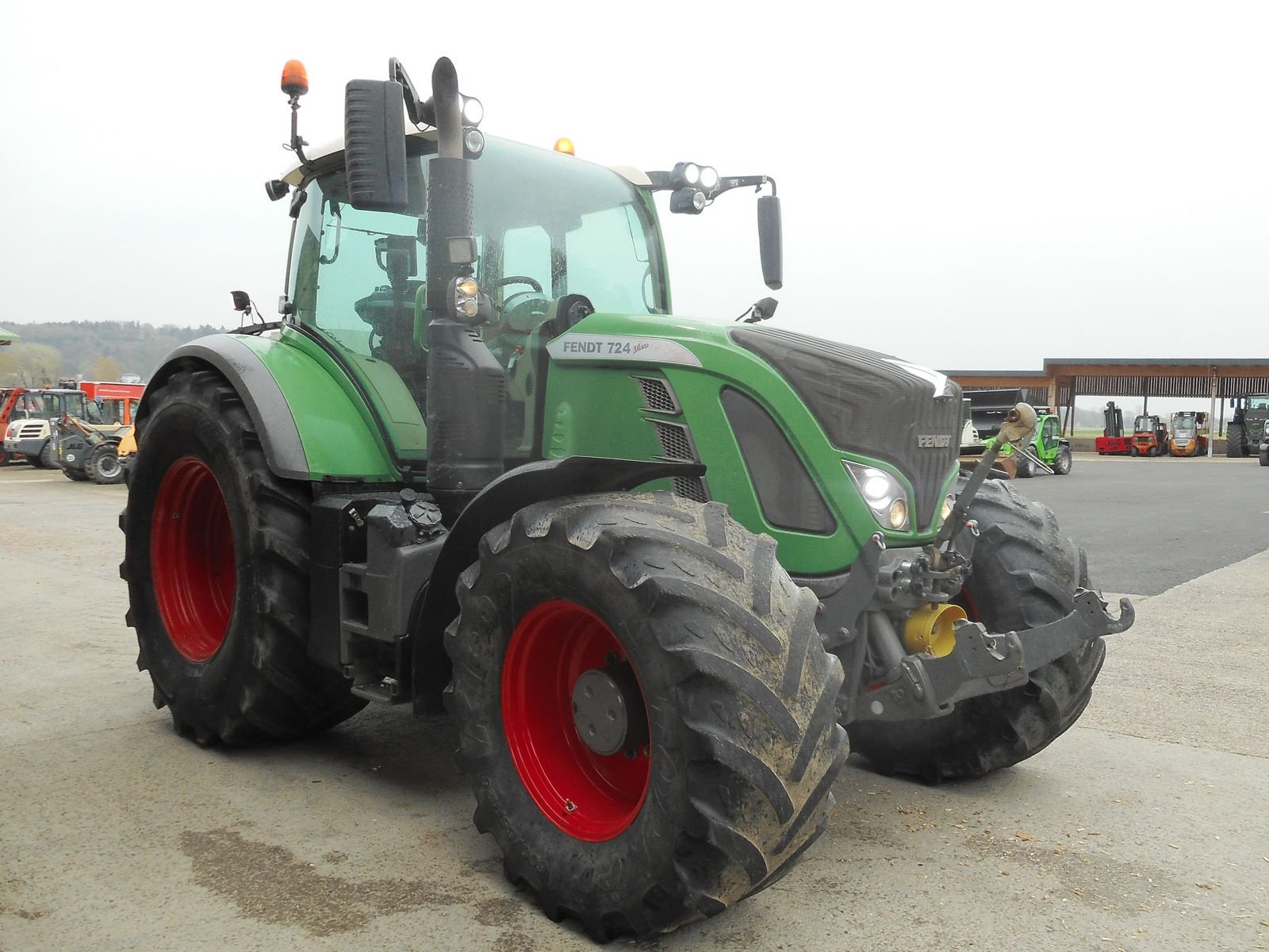 Traktor a típus Fendt 724 Vario, Gebrauchtmaschine ekkor: St. Nikolai ob Draßling (Kép 5)