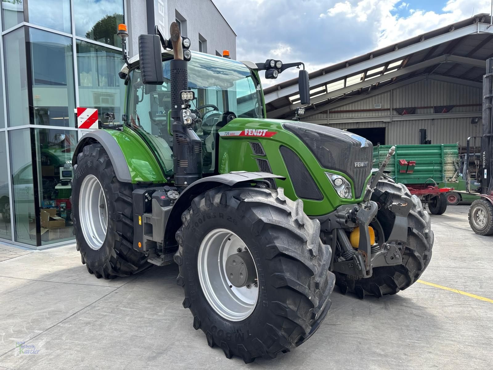 Traktor del tipo Fendt 724 Vario, Gebrauchtmaschine In Deutsch-Wagram (Immagine 4)
