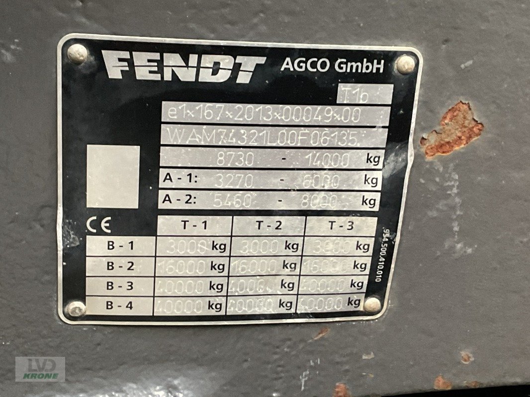 Traktor del tipo Fendt 724 Vario, Gebrauchtmaschine en Spelle (Imagen 14)