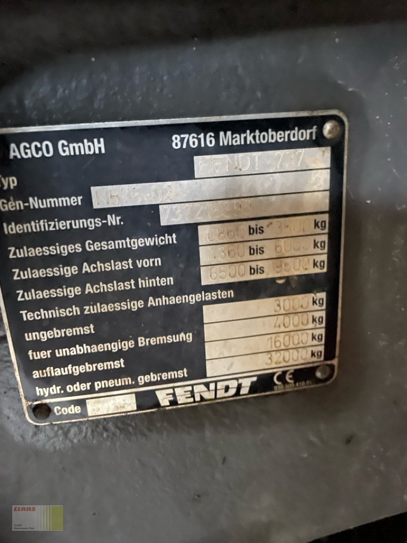 Traktor des Typs Fendt 724, Gebrauchtmaschine in Reinheim (Bild 5)