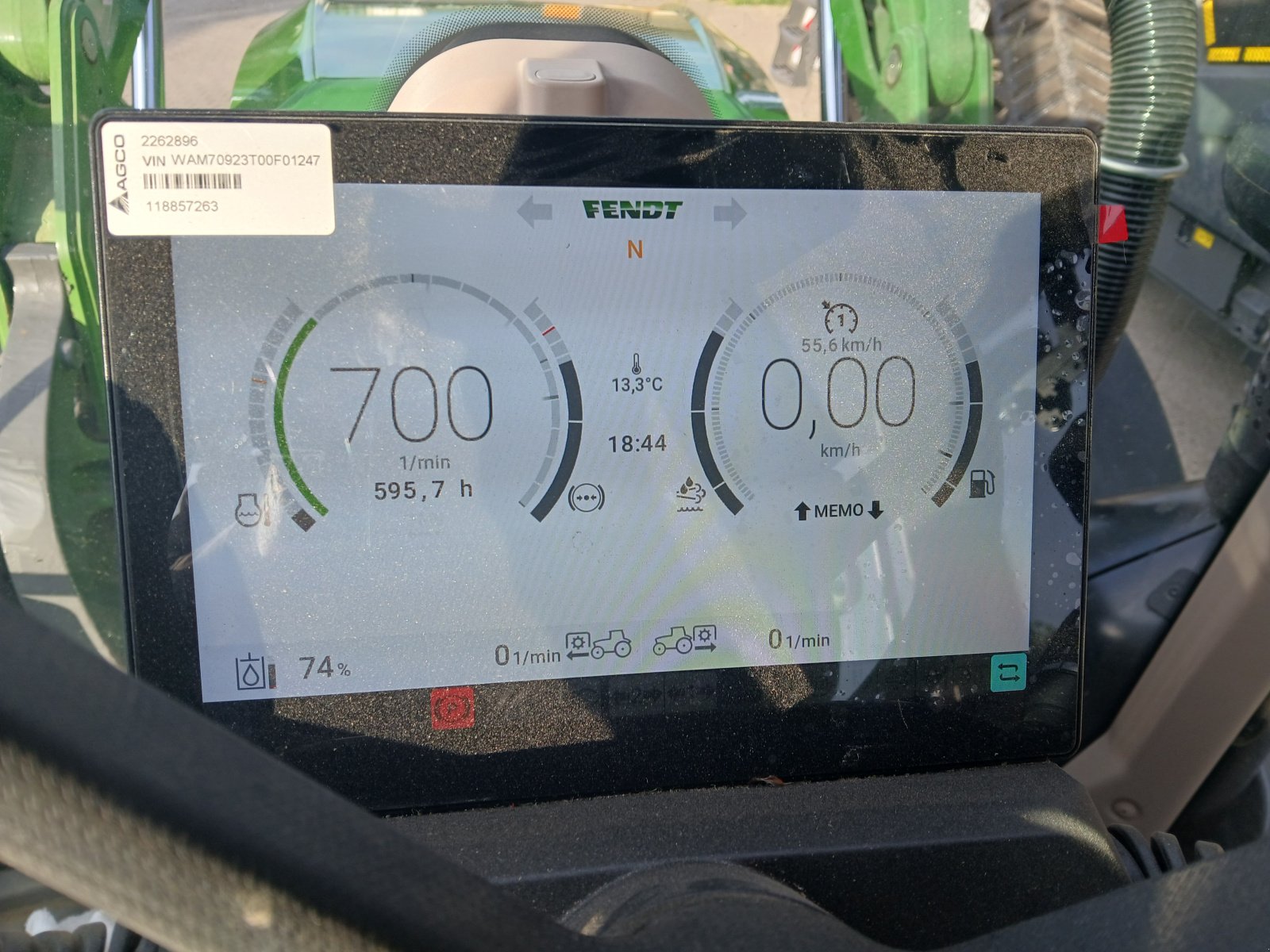 Traktor of the type Fendt 726 Vario, Gebrauchtmaschine in Niederviehbach (Picture 9)