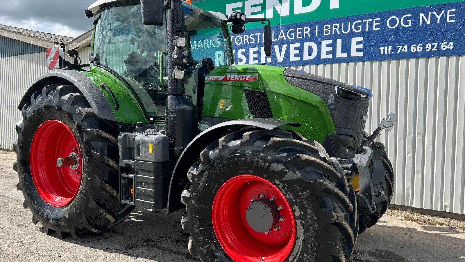 Traktor tipa Fendt 728 Gen7 Power+ Setting2 Med Front PTO, Gebrauchtmaschine u Rødekro (Slika 4)