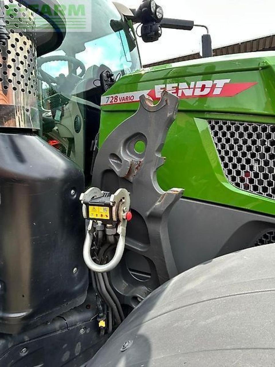 Traktor typu Fendt 728 profi plus mit frontlader und reifendruckregelanlage, Gebrauchtmaschine v LÜTZELBACH/ MODAUTAL (Obrázek 9)