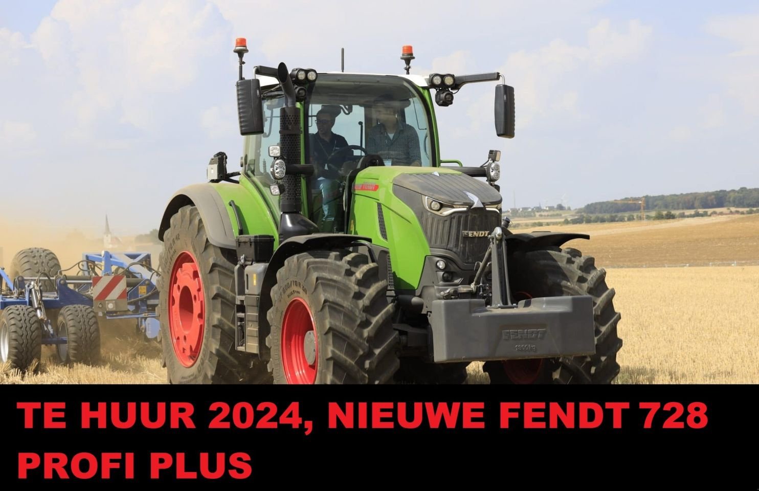 Traktor des Typs Fendt 728 Profi Plus te huur, Neumaschine in Vriezenveen (Bild 1)
