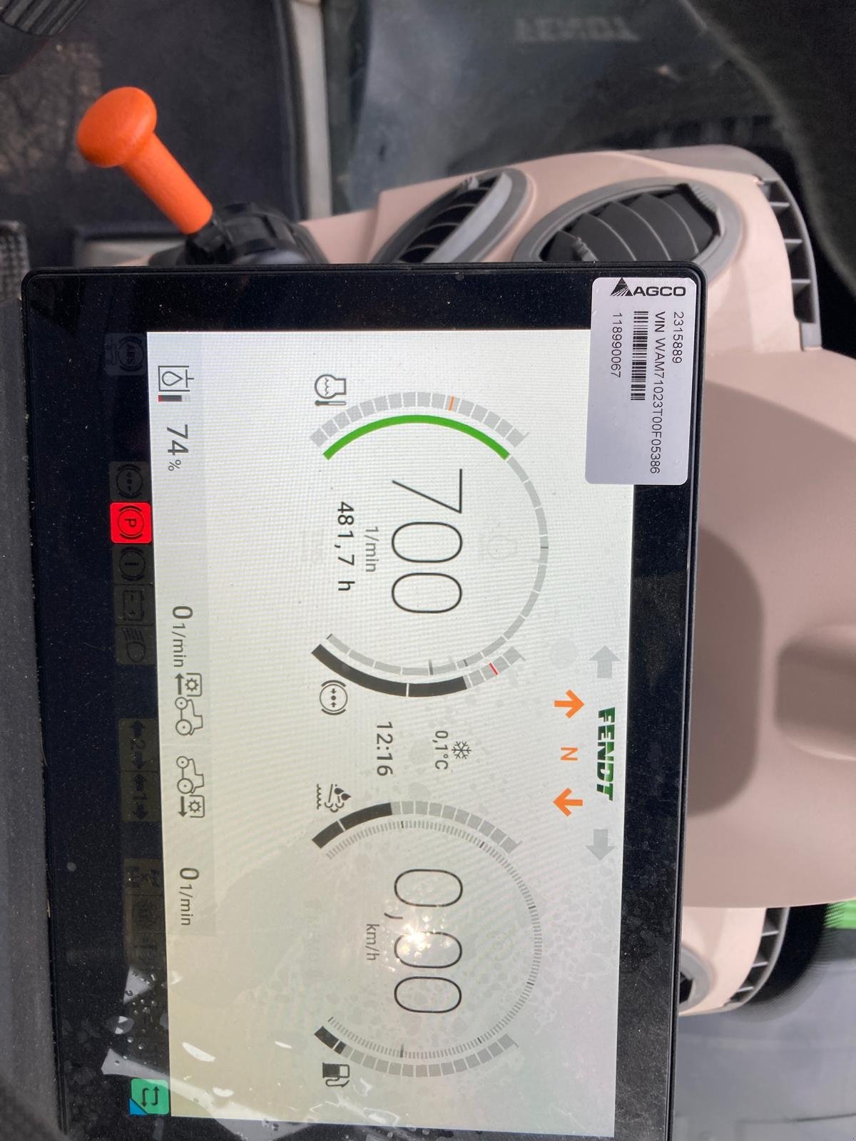 Traktor του τύπου Fendt 728 Profi+Setting2, Gebrauchtmaschine σε Westhausen (Φωτογραφία 15)