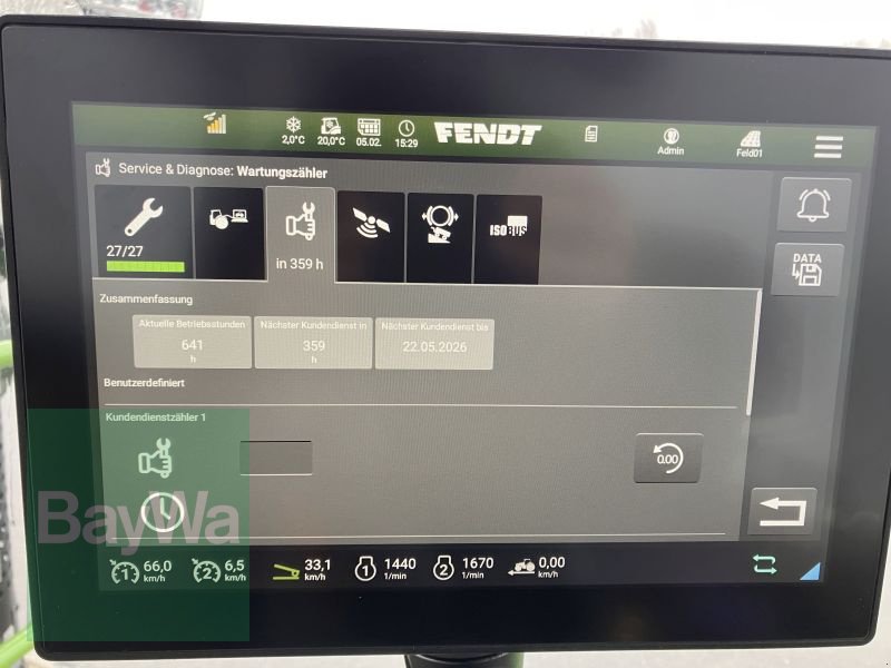 Traktor of the type Fendt 728 VARIO GEN7 PROFI PLUS, Gebrauchtmaschine in Großweitzschen  (Picture 14)