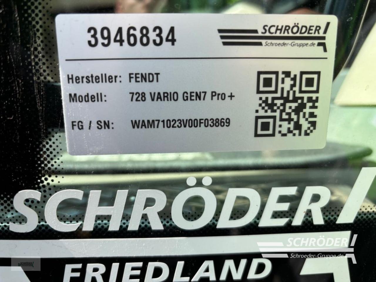 Traktor van het type Fendt 728 VARIO GEN7 PROFI PLUS, Gebrauchtmaschine in Lastrup (Foto 4)