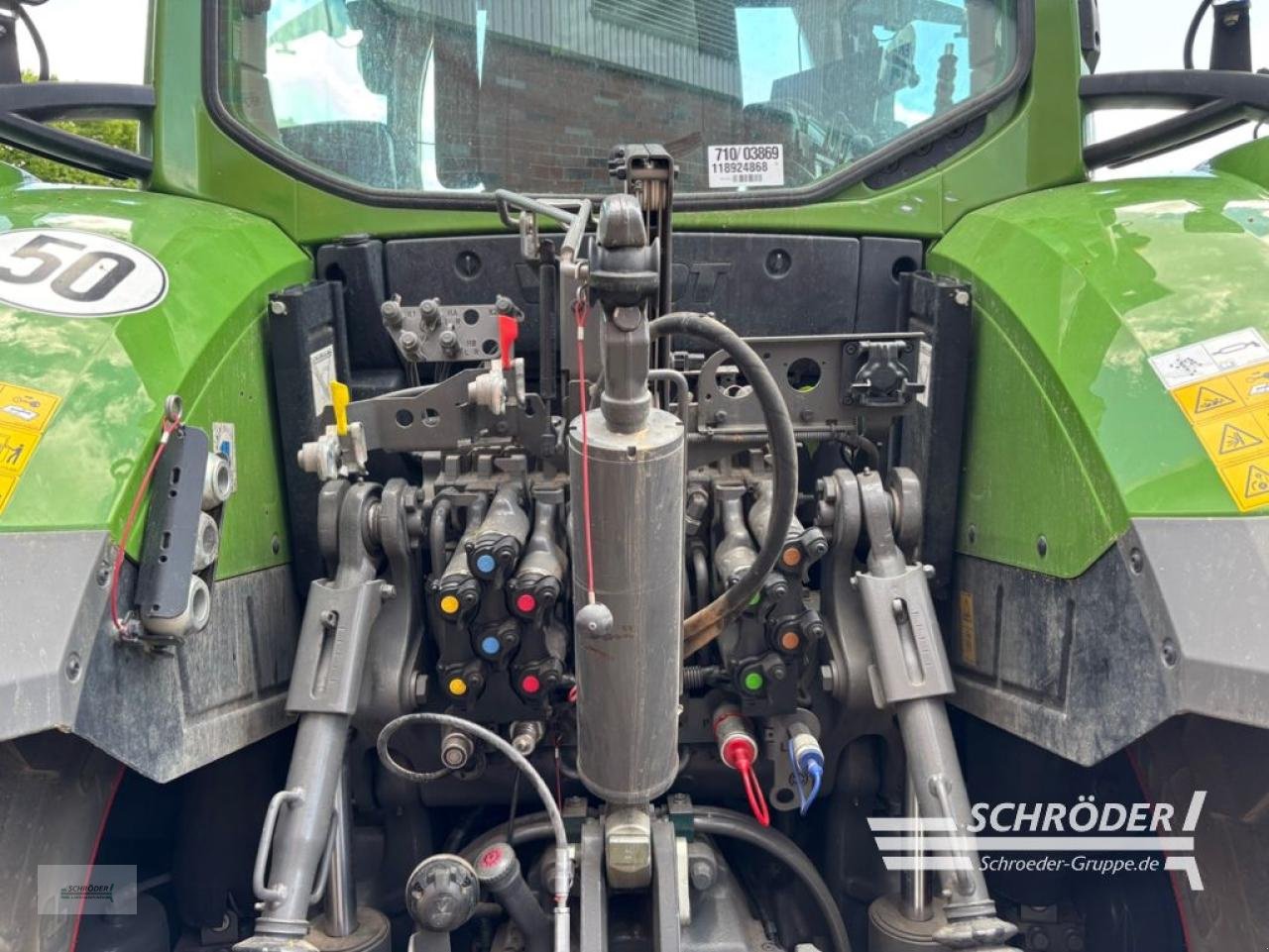 Traktor van het type Fendt 728 VARIO GEN7 PROFI PLUS, Gebrauchtmaschine in Lastrup (Foto 14)