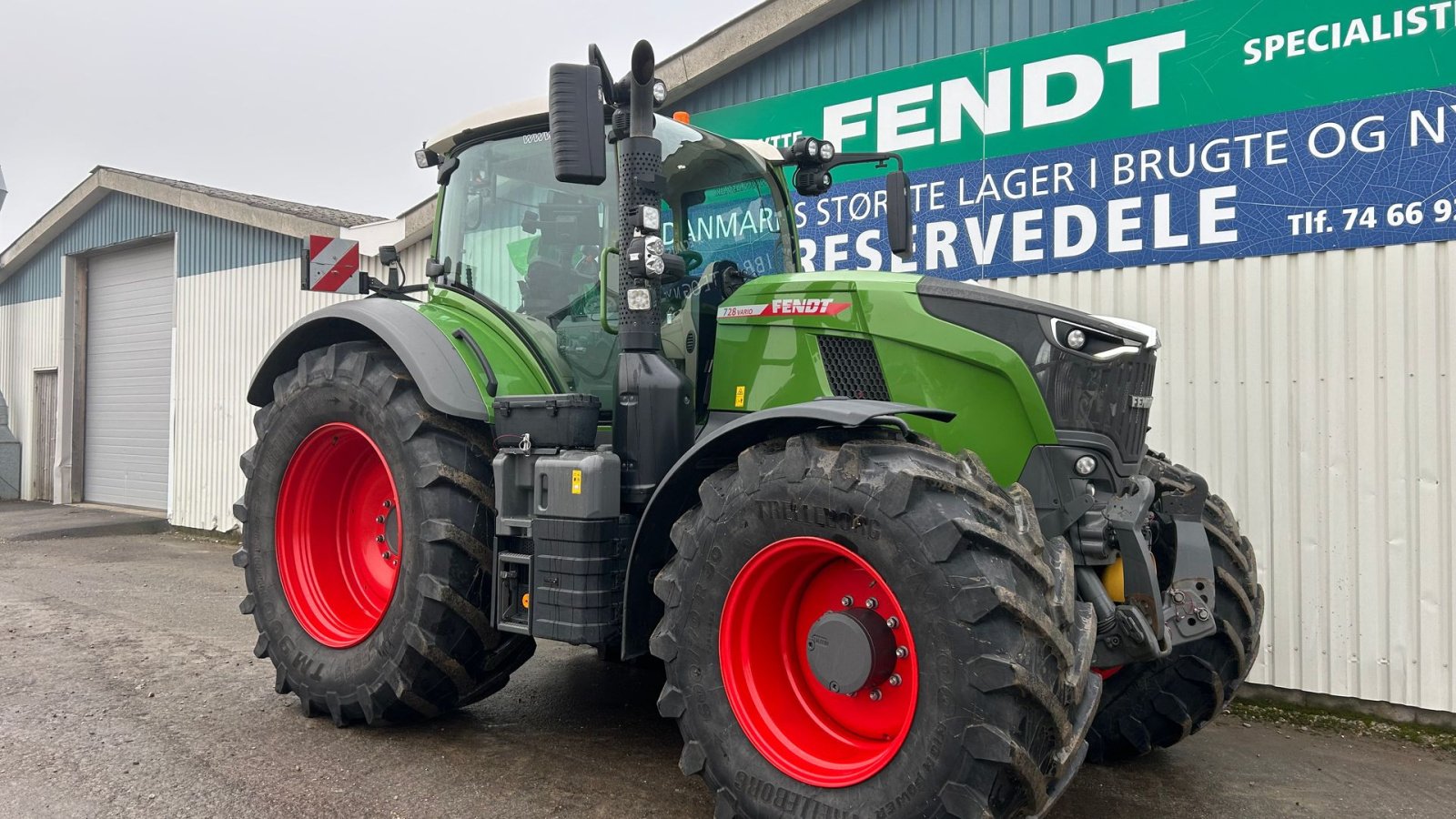 Traktor του τύπου Fendt 728 Vario Gen7 Profi+ Setting2 Front PTO, Gebrauchtmaschine σε Rødekro (Φωτογραφία 4)