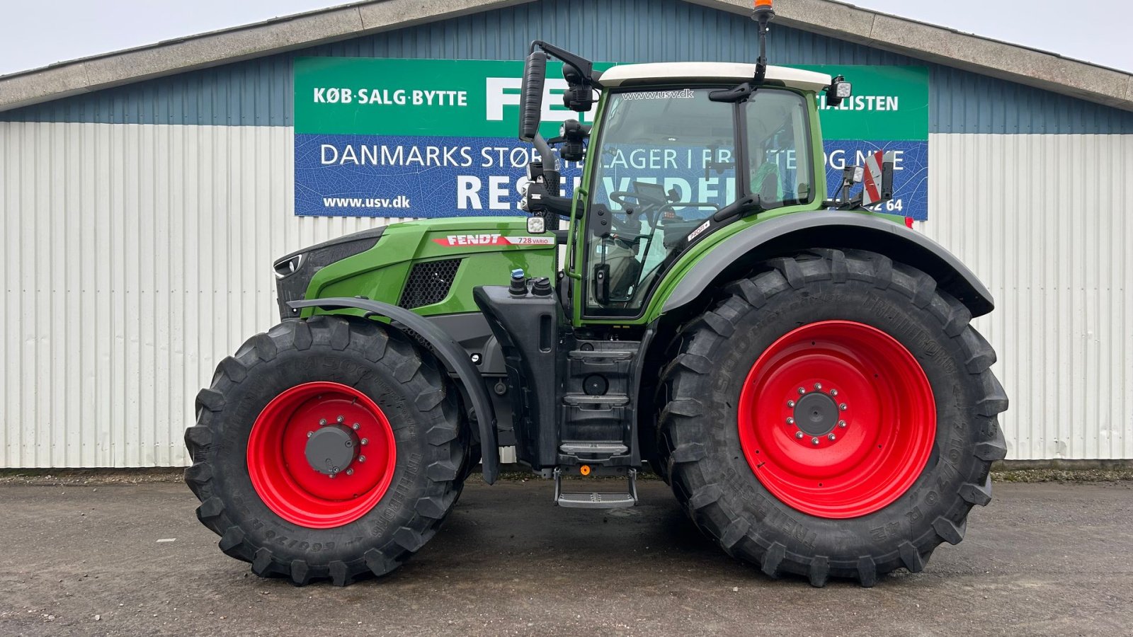 Traktor του τύπου Fendt 728 Vario Gen7 Profi+ Setting2 Front PTO, Gebrauchtmaschine σε Rødekro (Φωτογραφία 1)