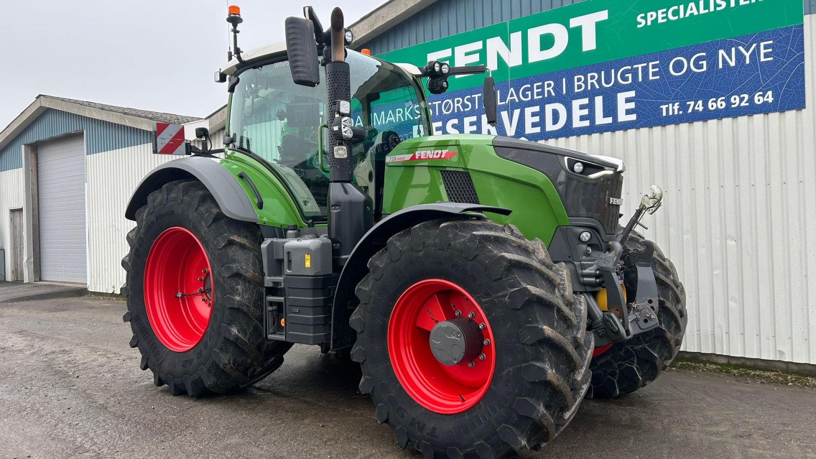 Traktor del tipo Fendt 728 Vario Gen7 Profi+ Setting2 Med Front PTO, VarioGrip, Gebrauchtmaschine en Rødekro (Imagen 5)