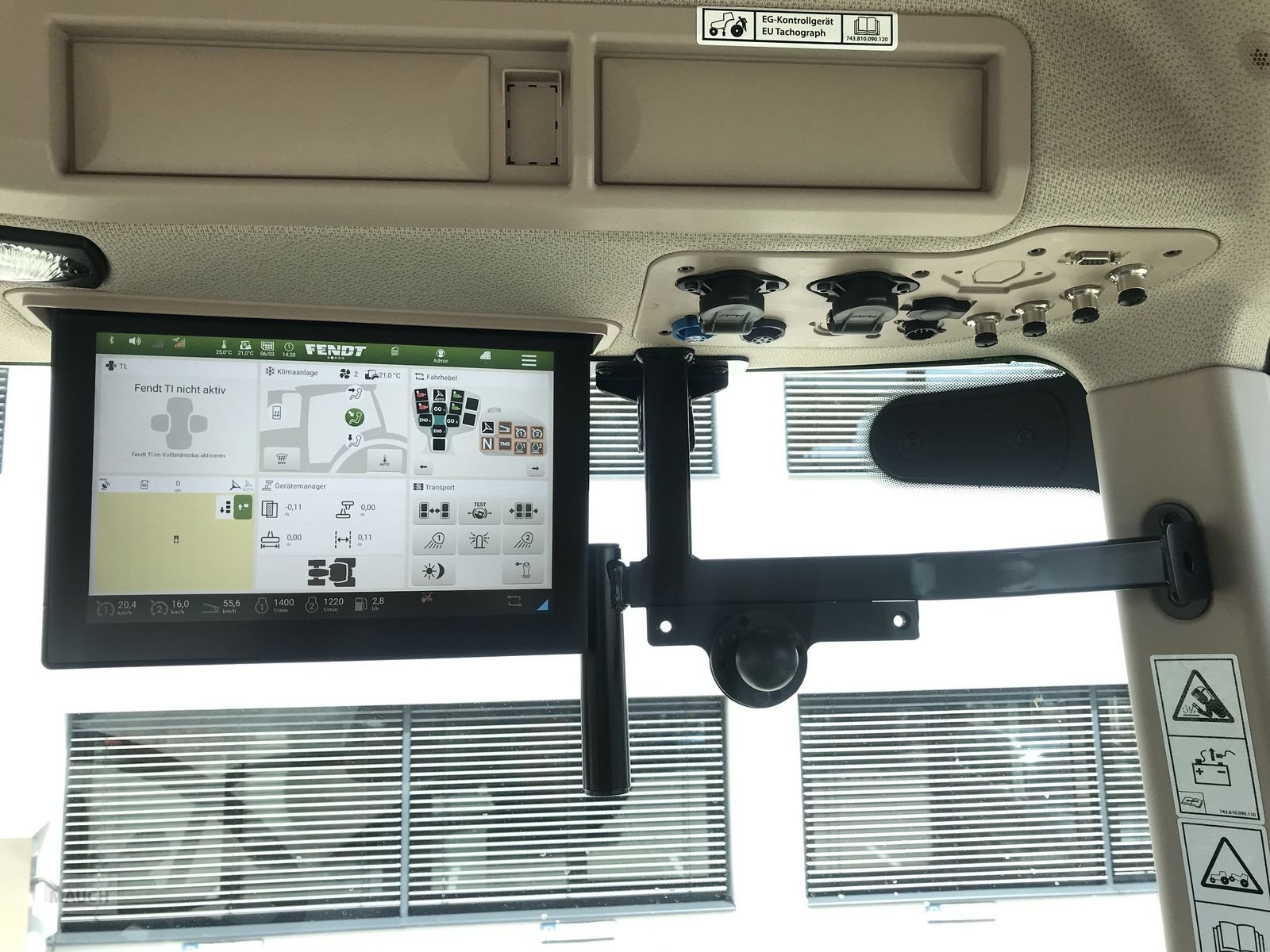 Traktor des Typs Fendt 728 Vario Profi+ (Gen 7), Neumaschine in Burgkirchen (Bild 20)