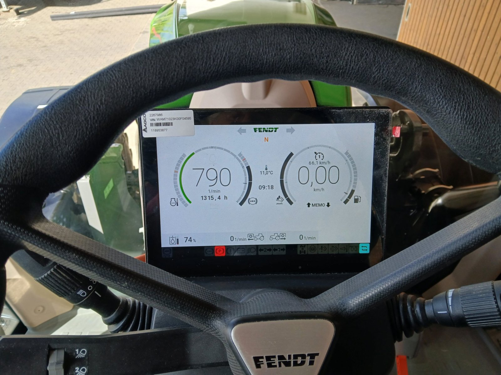 Traktor типа Fendt 728 Vario ProfiPlus, Gebrauchtmaschine в Niederviehbach (Фотография 7)