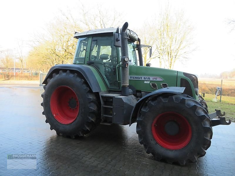 Traktor des Typs Fendt 818 TMS COM3, neu bereift, Front EHR + FZW, Gebrauchtmaschine in Meppen (Bild 7)