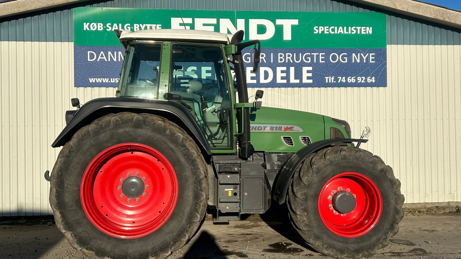 Traktor типа Fendt 818 Vario TMS Få Timer, Gebrauchtmaschine в Rødekro (Фотография 4)