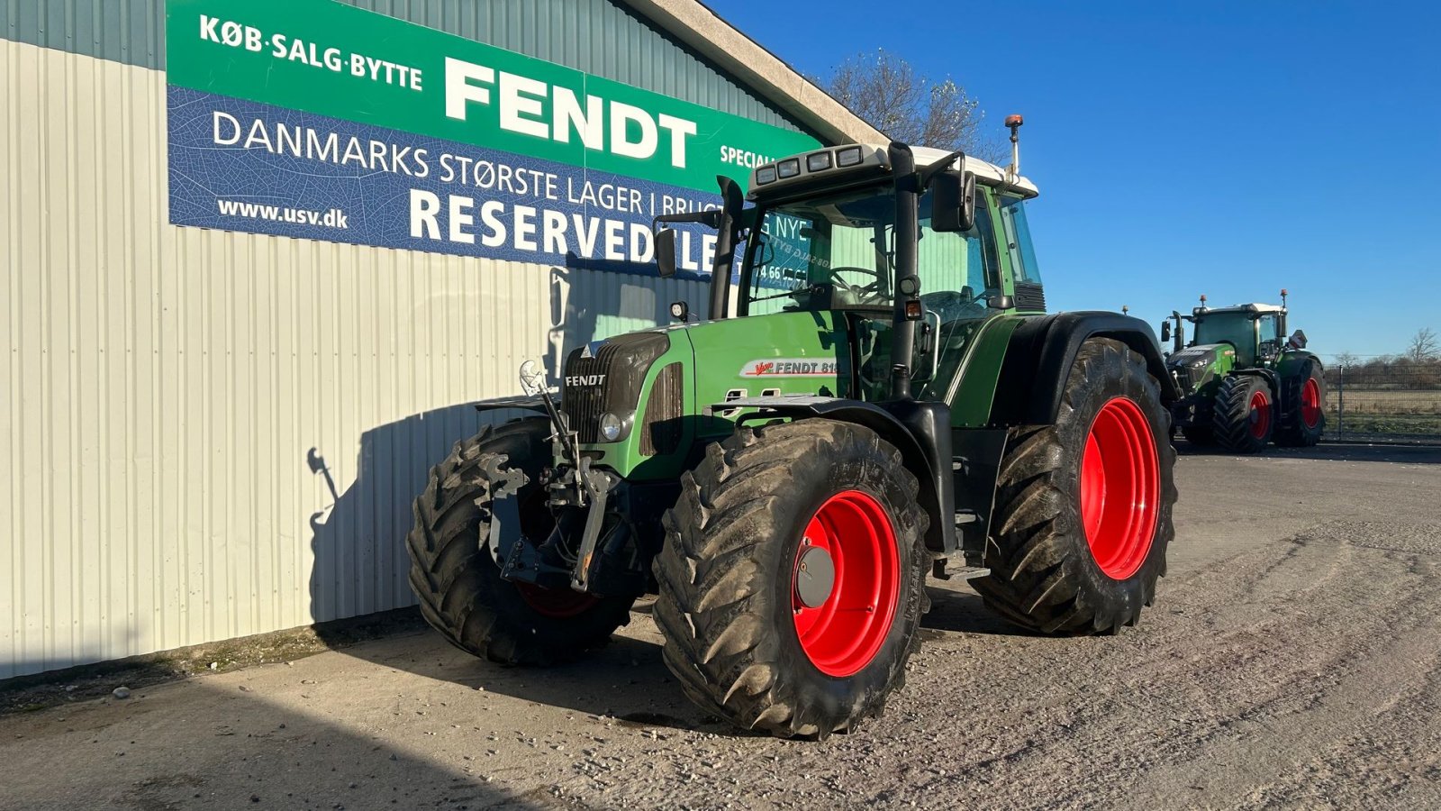 Traktor типа Fendt 818 Vario TMS Få Timer, Gebrauchtmaschine в Rødekro (Фотография 2)