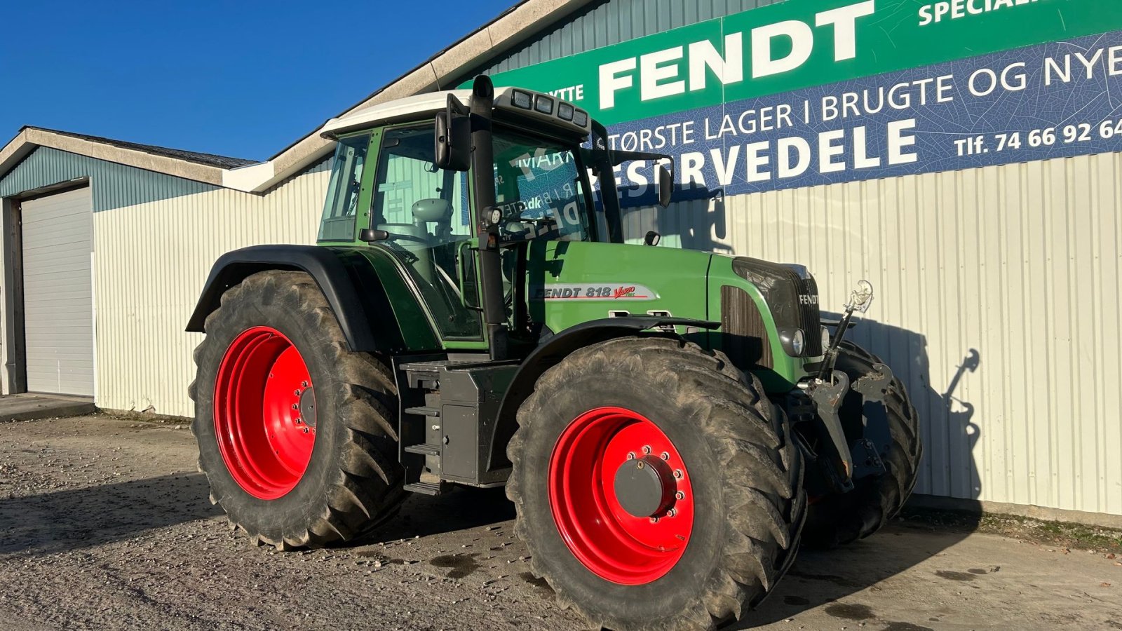 Traktor типа Fendt 818 Vario TMS Få Timer, Gebrauchtmaschine в Rødekro (Фотография 5)
