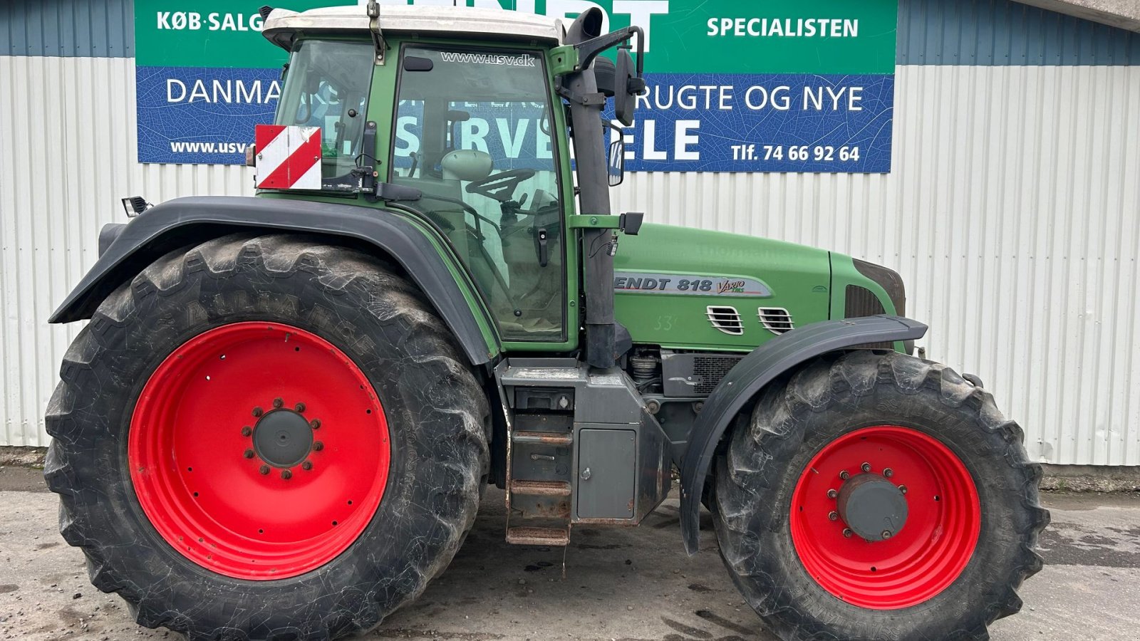 Traktor van het type Fendt 818 Vario TMS Luftanlæg, Gebrauchtmaschine in Rødekro (Foto 3)