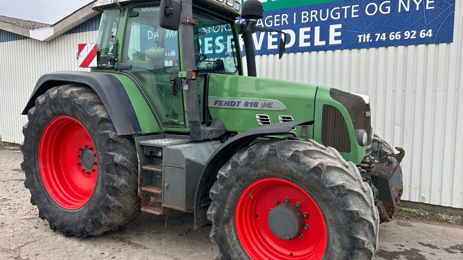 Traktor van het type Fendt 818 Vario TMS Luftanlæg, Gebrauchtmaschine in Rødekro (Foto 4)