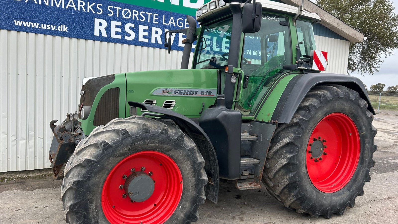 Traktor van het type Fendt 818 Vario TMS Luftanlæg, Gebrauchtmaschine in Rødekro (Foto 2)