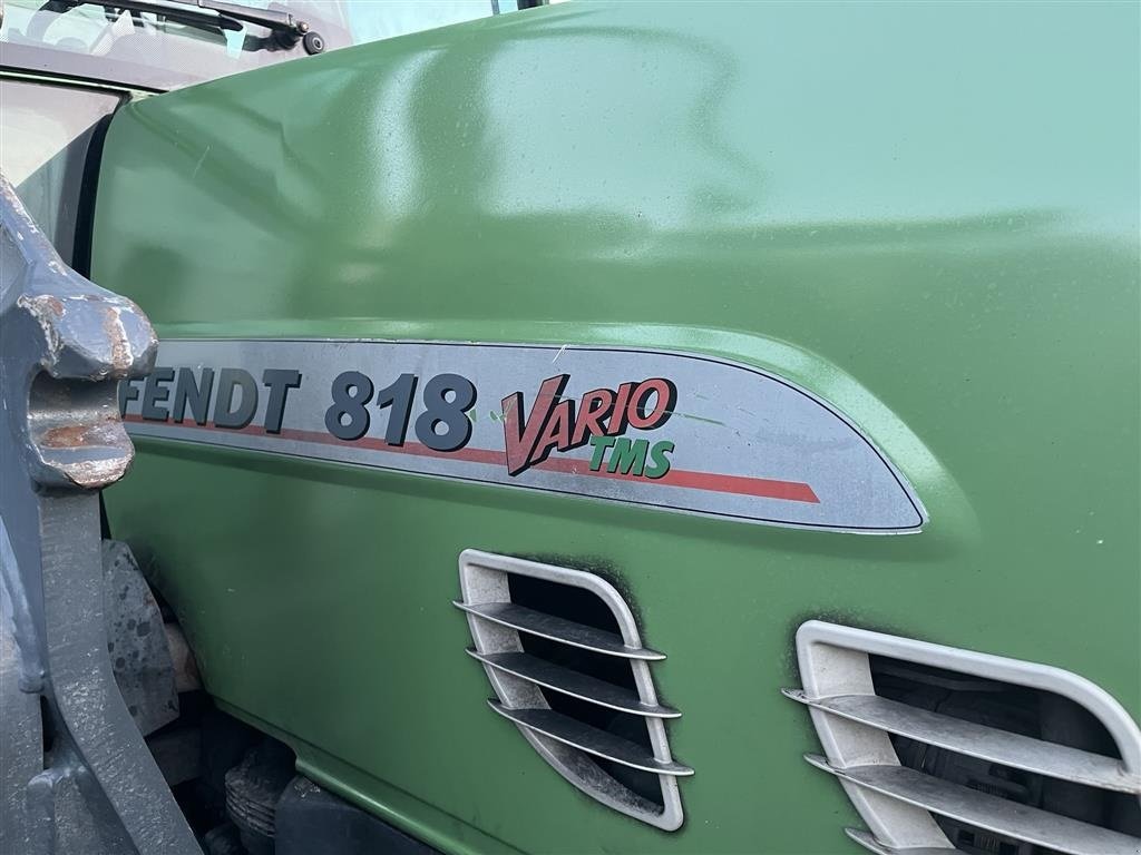 Traktor des Typs Fendt 818 Vario TMS Med front pto, Gebrauchtmaschine in Rødekro (Bild 4)