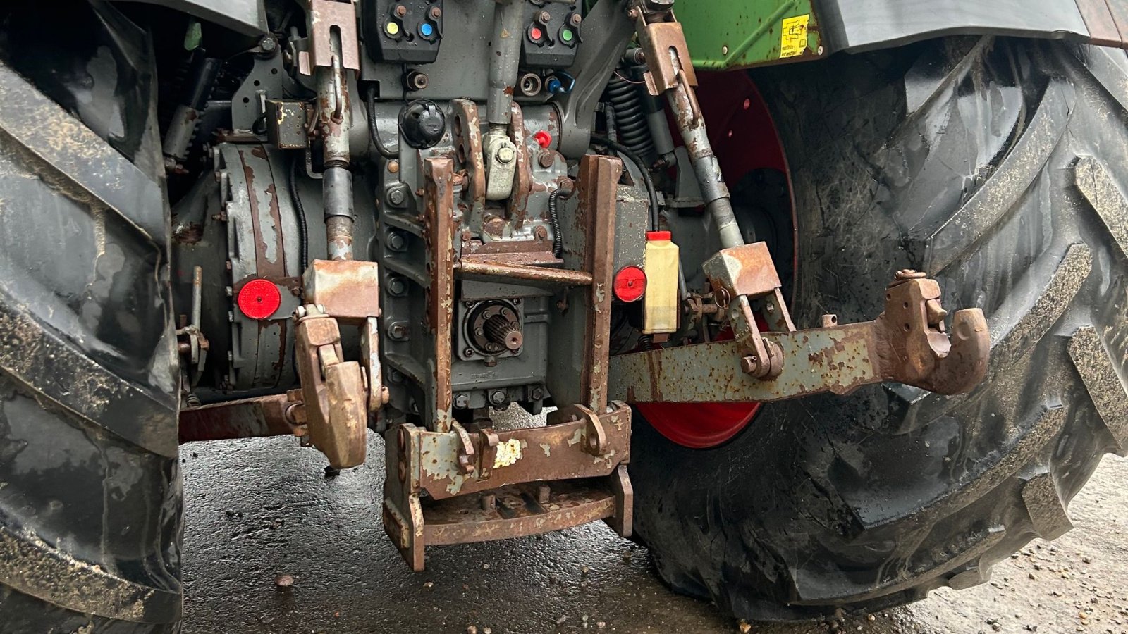 Traktor van het type Fendt 818 Vario TMS Med Trima 485 Frontlæsser, Gebrauchtmaschine in Rødekro (Foto 9)