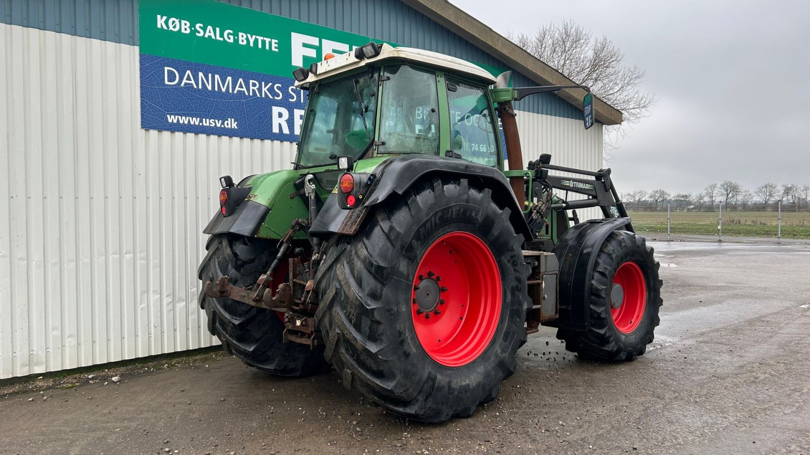 Traktor typu Fendt 818 Vario TMS Med Trima Frontlæsser, Gebrauchtmaschine v Rødekro (Obrázok 7)