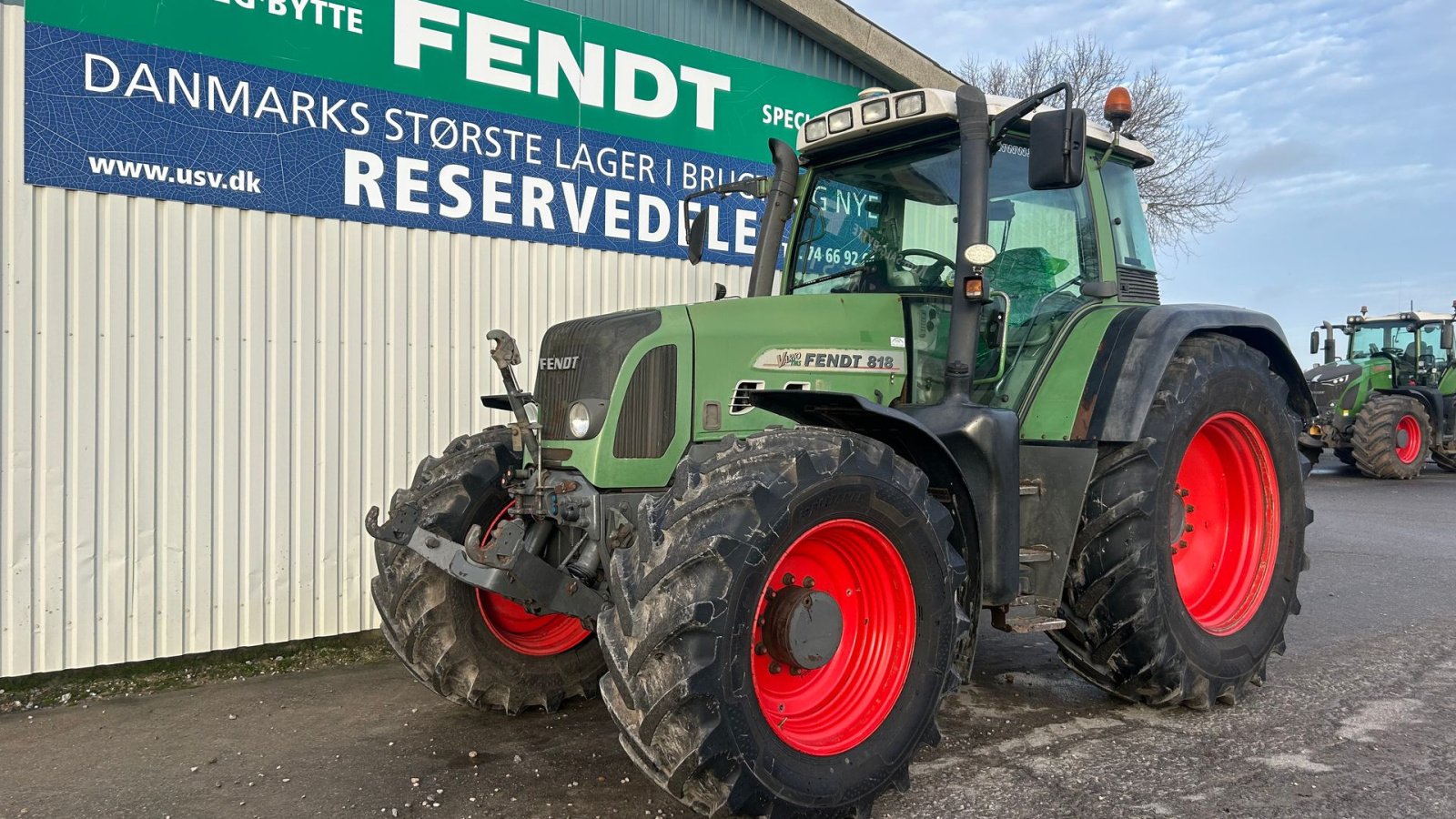 Traktor Türe ait Fendt 818 Vario TMS Trimble GPS, Gebrauchtmaschine içinde Rødekro (resim 2)