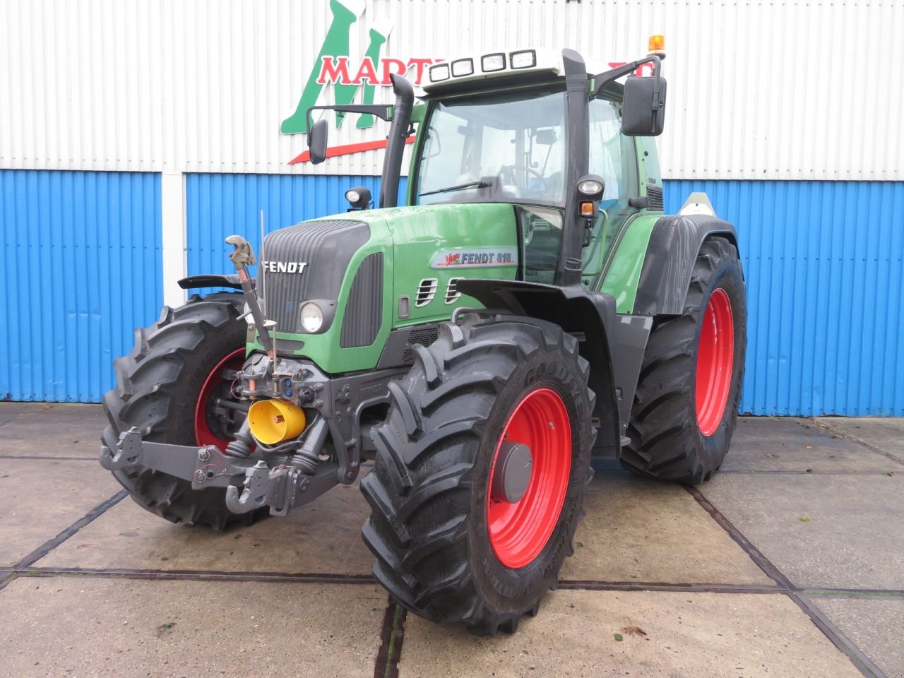 Traktor des Typs Fendt 818 Vario TMS, Gebrauchtmaschine in Joure (Bild 2)