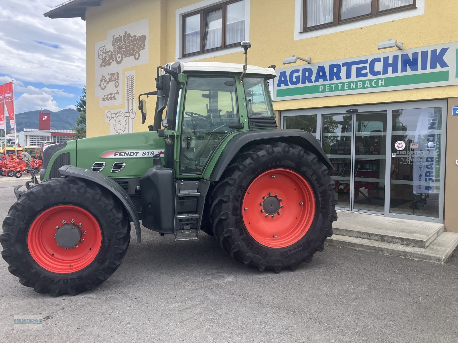 Traktor типа Fendt 818 Vario TMS, Gebrauchtmaschine в Pettenbach (Фотография 1)