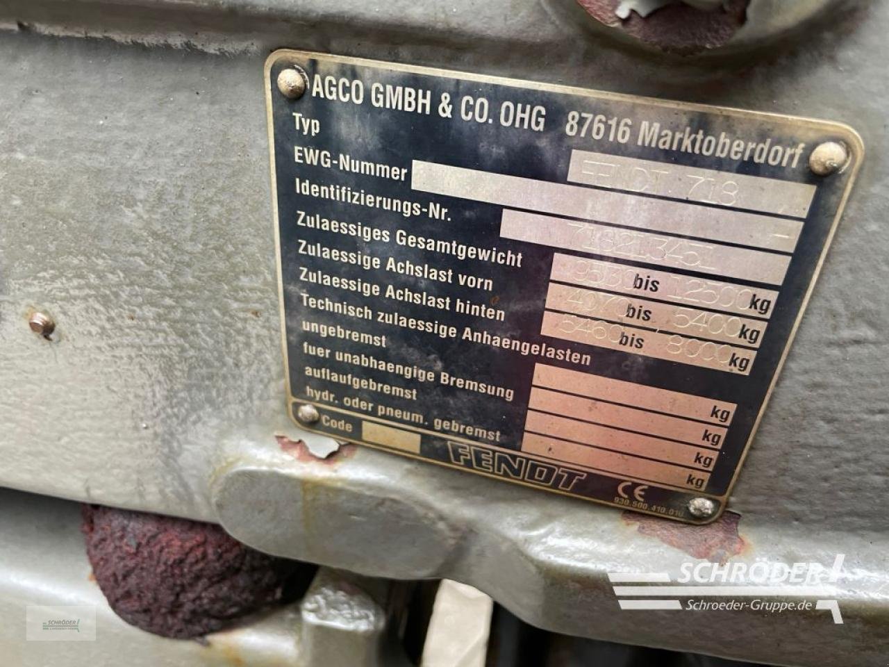 Traktor типа Fendt 818 VARIO TMS, Gebrauchtmaschine в Wildeshausen (Фотография 5)