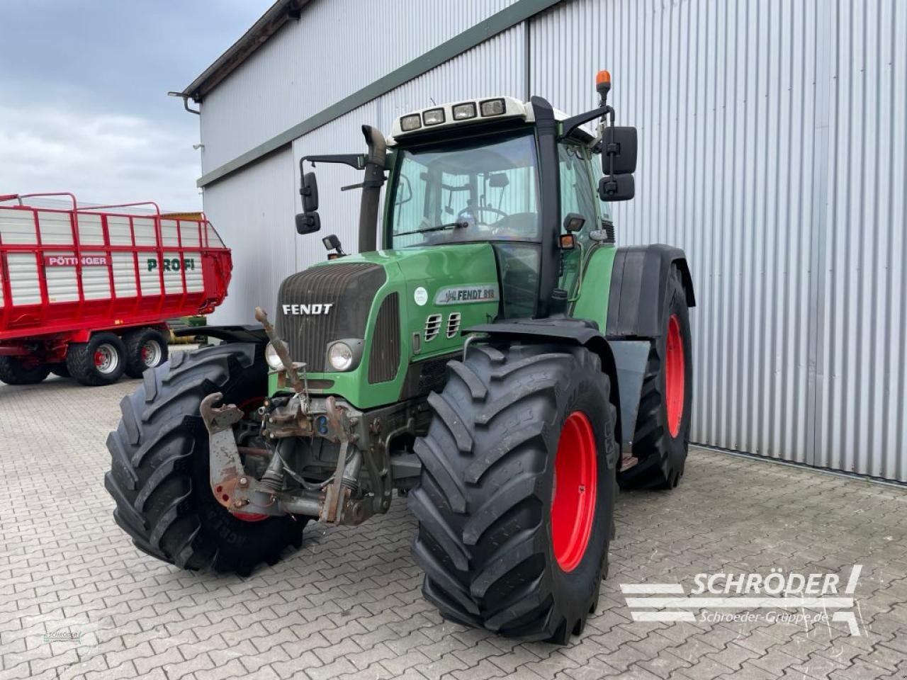 Traktor типа Fendt 818 VARIO TMS, Gebrauchtmaschine в Wildeshausen (Фотография 10)