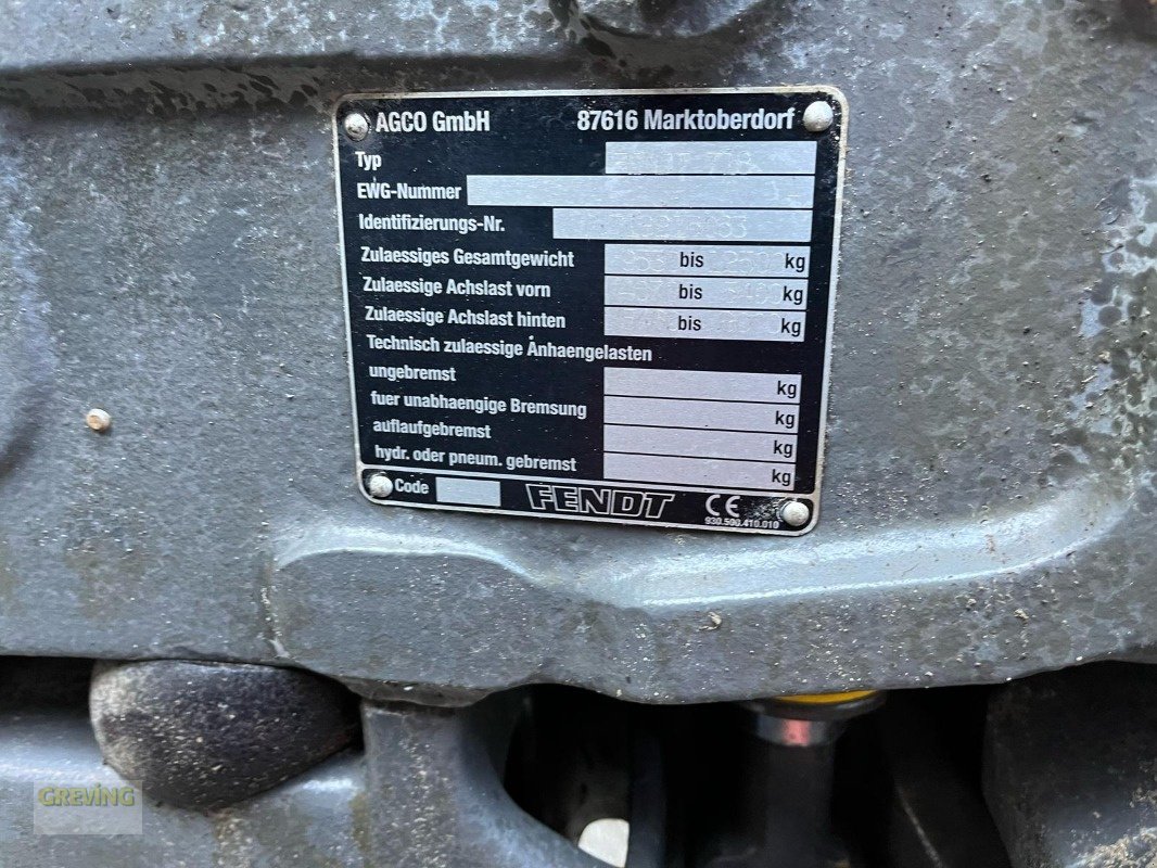 Traktor typu Fendt 818 Vario TMS, Gebrauchtmaschine v Ahaus (Obrázek 17)