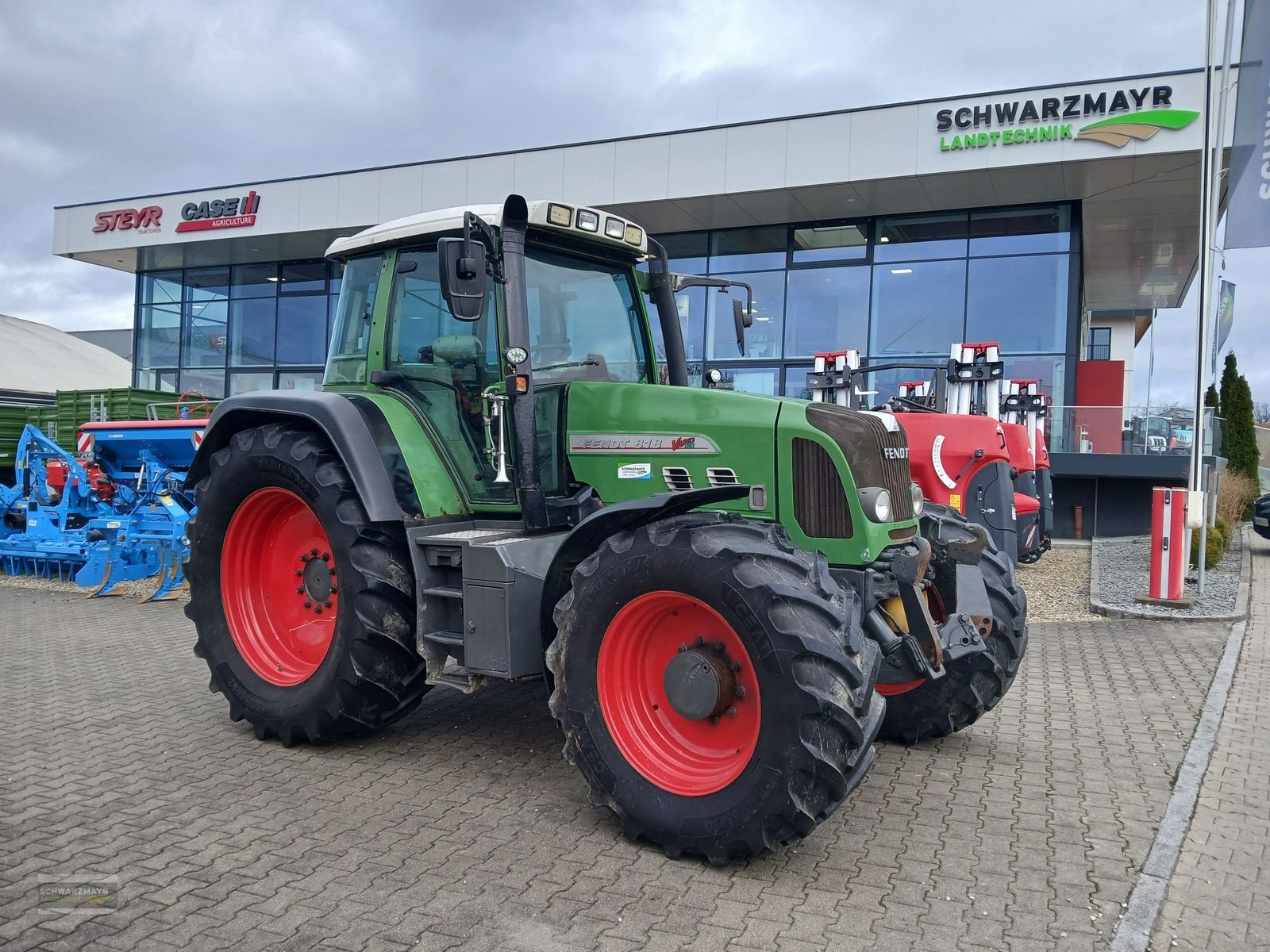 Traktor Türe ait Fendt 818 Vario TMS, Gebrauchtmaschine içinde Gampern (resim 1)