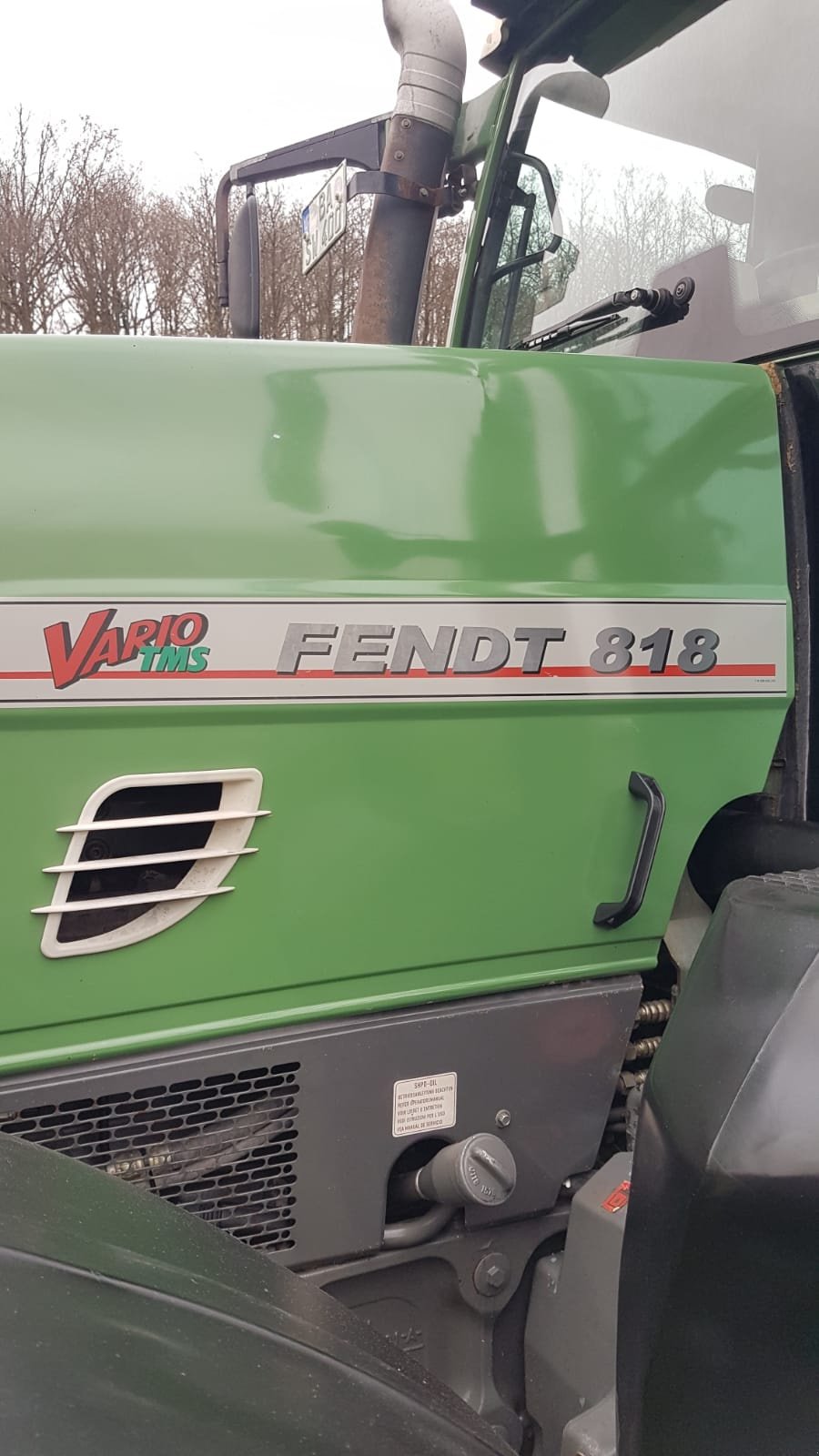 Traktor des Typs Fendt 818 Vario TMS, Gebrauchtmaschine in Schlüsselfeld (Bild 8)