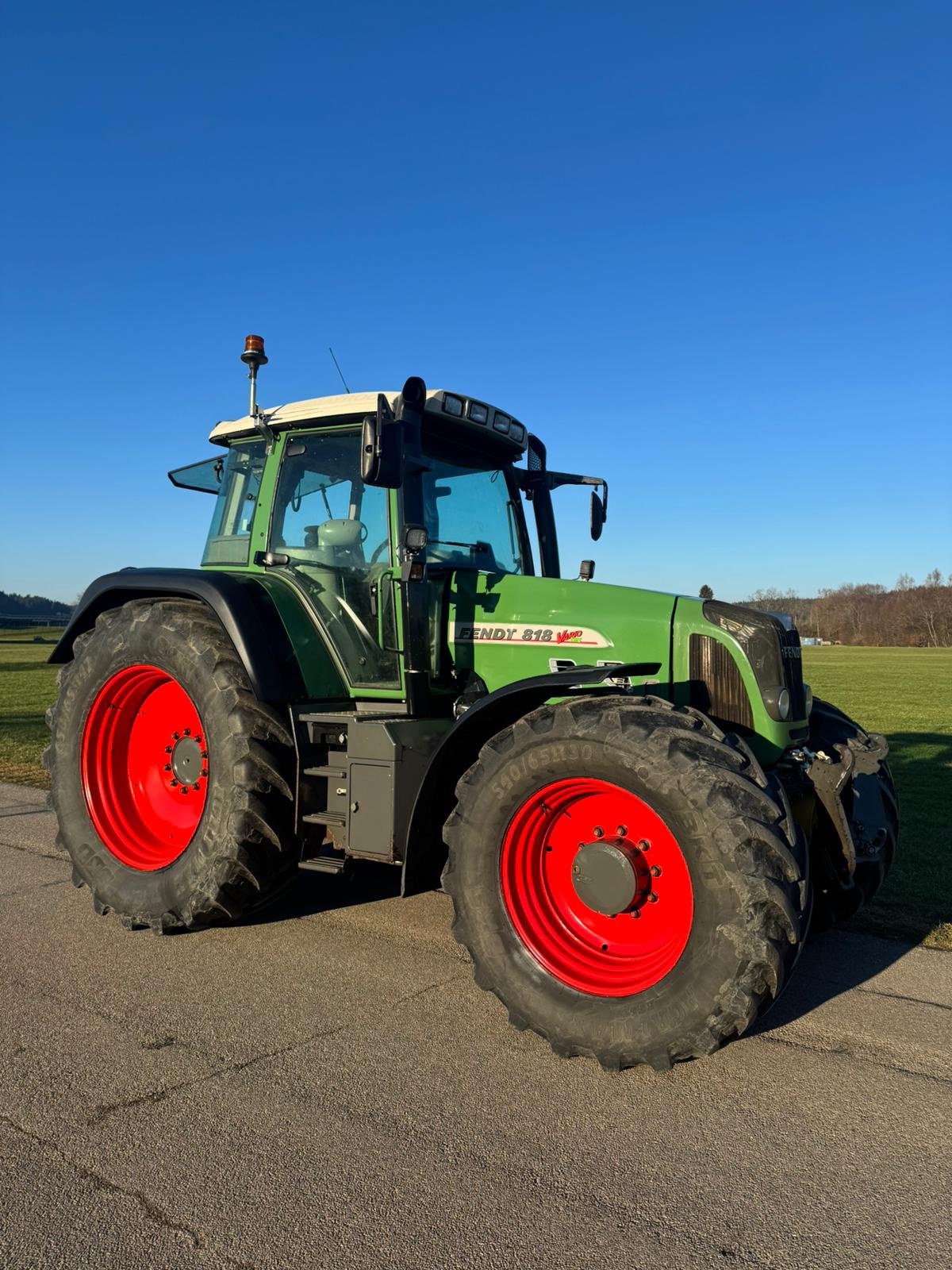 Traktor типа Fendt 818 Vario, Gebrauchtmaschine в Biessenhofen (Фотография 14)